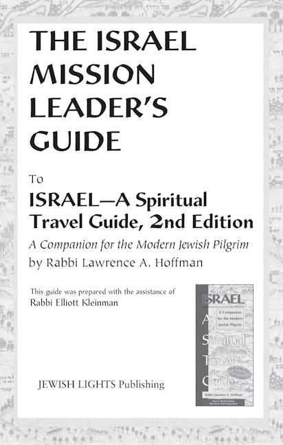 Book cover image for Israel Mission Leader's Guide ISBN: 9781580230858